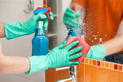 Detailed move-out cleaning checklist for a Harrow rental property