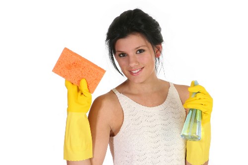 Office cleaning team maintaining a professional workspace in Harrow