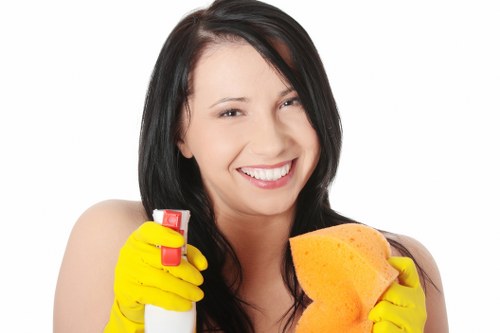 Commercial cleaners in Harrow servicing an office workspace