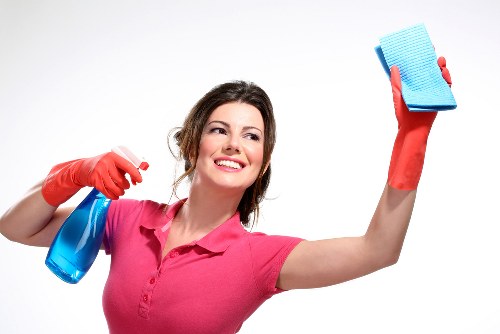 Landlord preparing a rental property after tenancy cleaning in Harrow